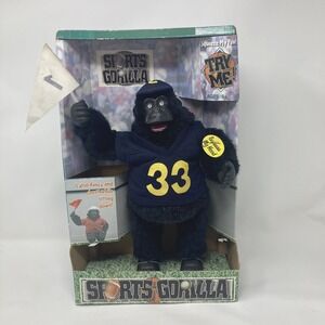 Vintage Gemmy Champion College Mascot Gorilla Dancing 1998 Rock N Roll WORKS #33